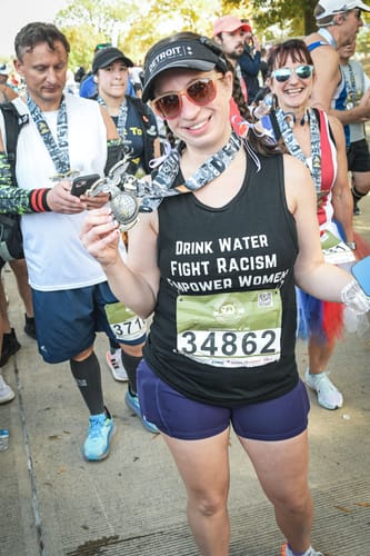 Customer photo review of Empower Women's Festival Tank