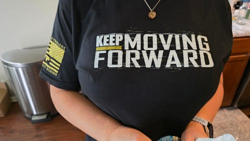 Customer photo review of Keep Moving Forward