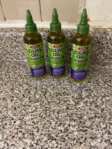 Customer photo review of ORS - Olive Oil Nourishing Exotic Scalp Oil (4.3oz)