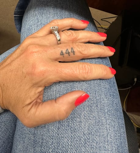Customer photo review of Solitaire 2.7ct CZ Ring in Sterling Silver