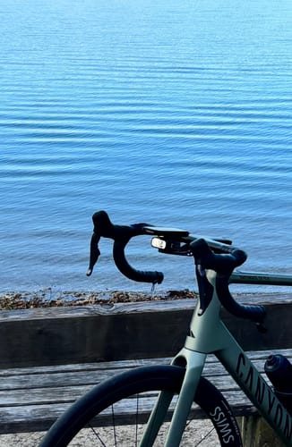 Customer photo review of HORI 900 DUAL MOUNTED BIKE LIGHT