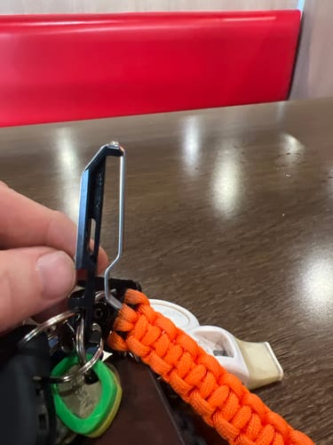 Customer photo review of POCKET CLIP