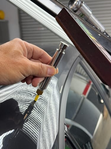 Customer photo review of Dent Vision ShockBlocker Knockdown X4 Stainless Series