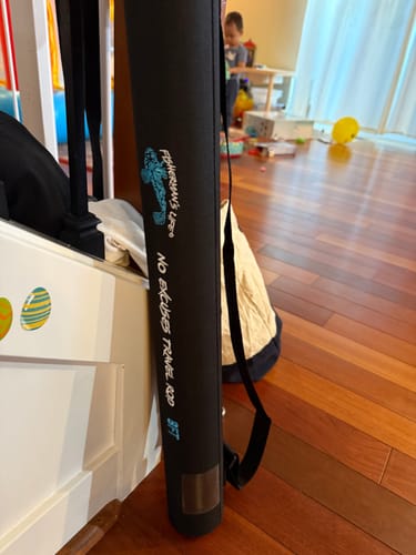 Customer photo review of 8Ft No Excuses Travel Rod with Tube Medium-Heavy Action 1/2oz to 2oz