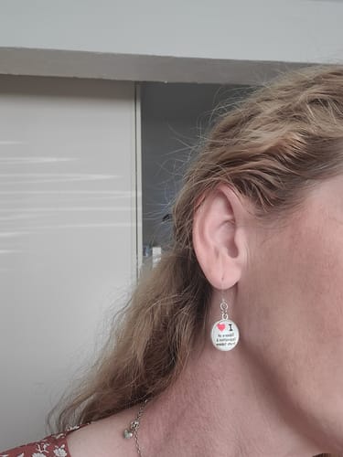 Maranatha P. review of I Love Logic Dangles Hypoallergenic Earrings for Sensitive Ears Made with Plastic Posts image 1 out of 1