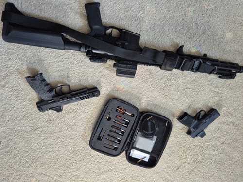 Customer photo review of Universal Gun Cleaning Kit