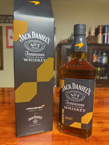 Customer photo review of Jack Daniel's X McLaren Whiskey
