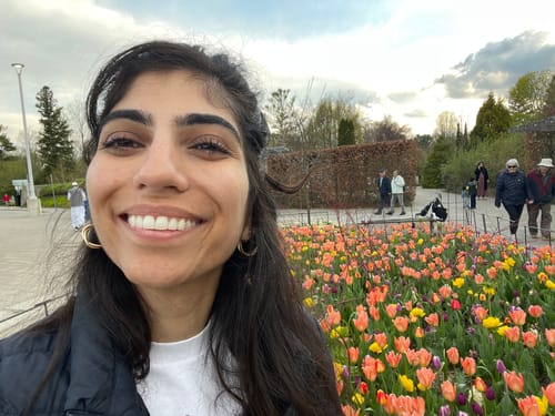 Customer photo review of Twist Hoop Clip On Earrings