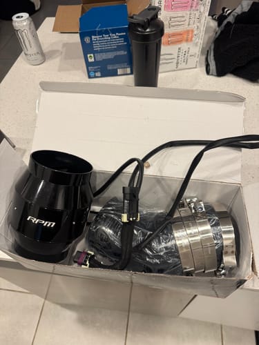 Customer photo review of RPM Can-Am Maverick X3 "ECF" Electric Clutch Blower Fan Kit - Lower Clutch / Belt Temperature