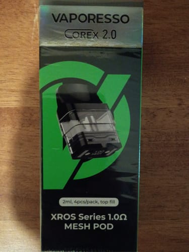 Customer photo review of Vaporesso XROS Series Replacement Pods 2ml (Pack Of 4)