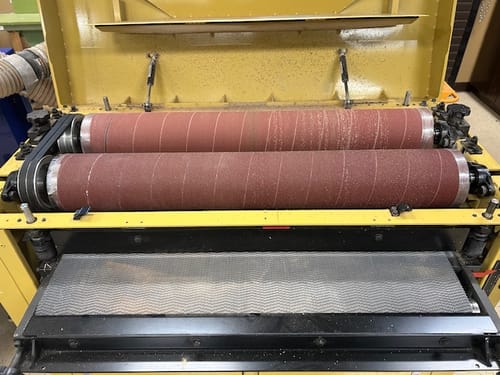 Customer photo review of Drum Sander Rolls
