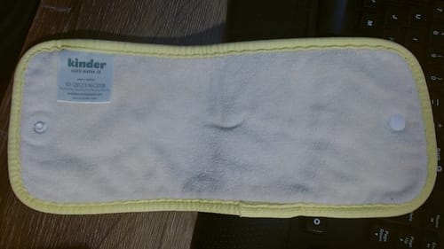 Customer photo review of 4-Layer Bamboo Viscose Cloth Diaper Insert