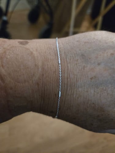 Customer photo review of Permanent Jewelry - Gold Filled/925