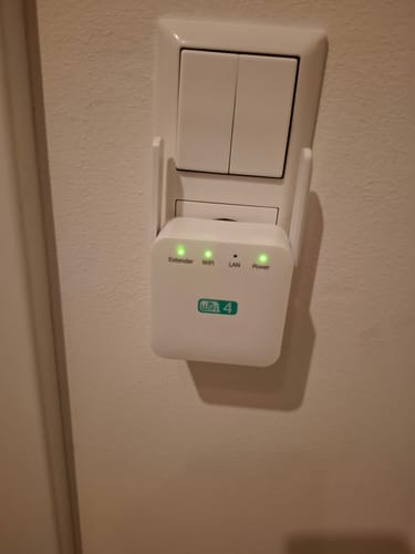 Customer photo review of Frendorf | Leistungsstarker Langstrecken-WiFi-Repeater