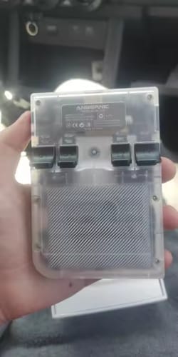 Reseña con foto de un cliente sobre Consola Retro Anbernic RG35XX