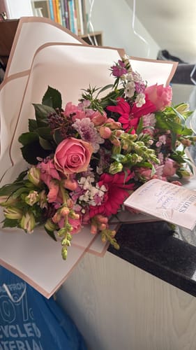 Customer photo review of Barb Bouquet