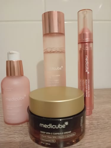Customer photo review of Medicube - Sérum booster anti-âge au collagène - 15ml