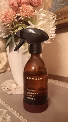 Customer photo review of Profumo "Baci di Talco" - Igienizzante tessuti e ambienti 300ml