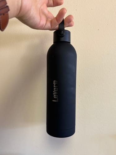 Customer photo review of Core Series Flask | Onyx Black