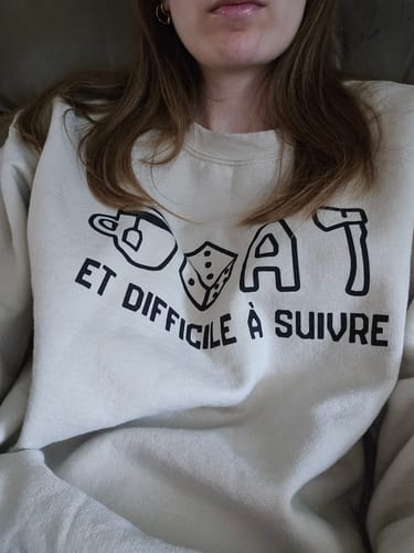 Customer photo review of SWEATSHIRT TDAH