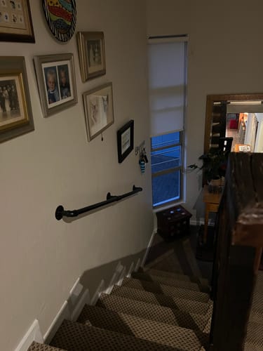 Customer photo review of Simple Water Pipe Handrail 80cm