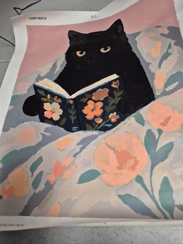 Customer photo review of Surprise Painting | Paint by Numbers