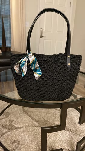 Verna S. review of click to custom bag leather label image 1 out of 2