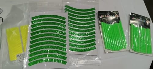 Customer photo review of Réflecteurs pour rayon de vélo
