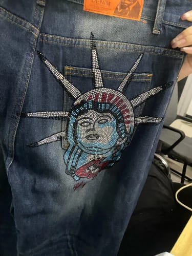 Customer photo review of THE LIBERTY JEANS