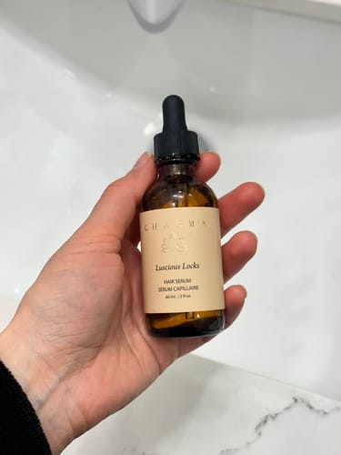 Customer photo review of Flowering Hair Serum