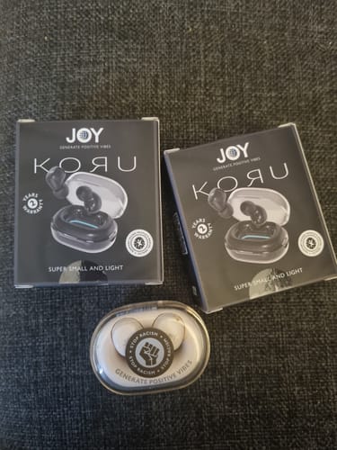 Asiakkaan kuva-arvostelu tuotteesta Koru earbuds Musta - käyttäjäarvostelu ALE