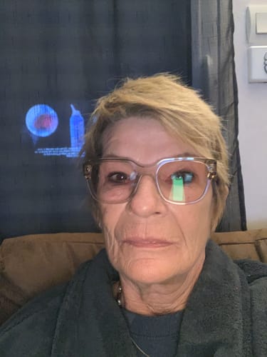 Customer photo review of Lissage Au Tanin Salvatore Blue Gold