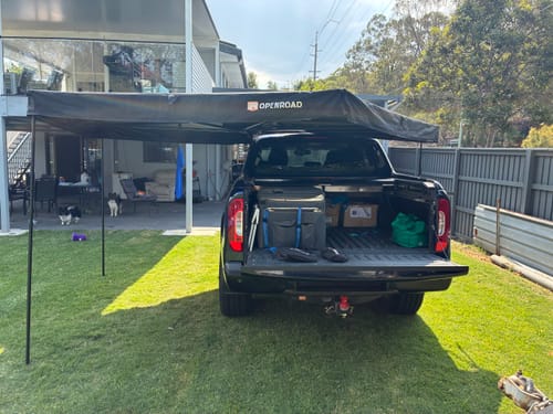 Justin B. review of OPENROAD 270 Free Standing Awning for Camping image 1 out of 3