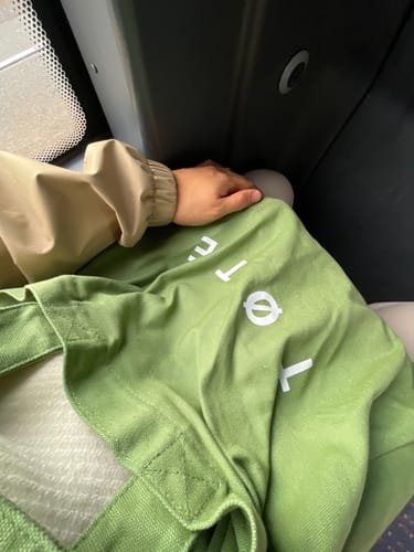 Customer photo review of Khaki Green TØTE Bag