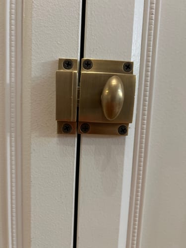 Customer photo review of Texas Collection - Antique Brass