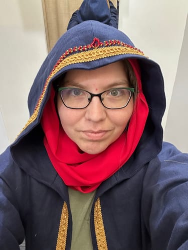 Customer photo review of Sheena Woven Circle Braid Trim (Sold by the Yard)
