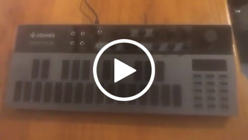 Customer video review of Donner Essential B1 Sintetizador de bajo analógico y secuenciador