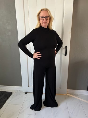 Customer photo review of NW Sculpt Wide-Leg Jumpsuit