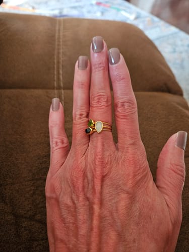 Customer photo review of Napretty Portable LED Nails Lamp gift