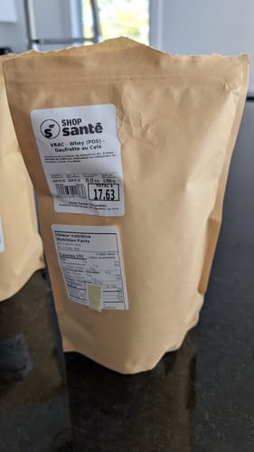 Customer photo review of VRAC - Whey (POS)
