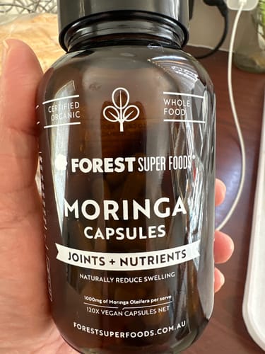 Customer photo review of Organic Moringa Capsules