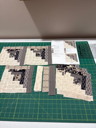 Customer photo review of Block Of The Month - Cotillion (109.5" x 109.5")