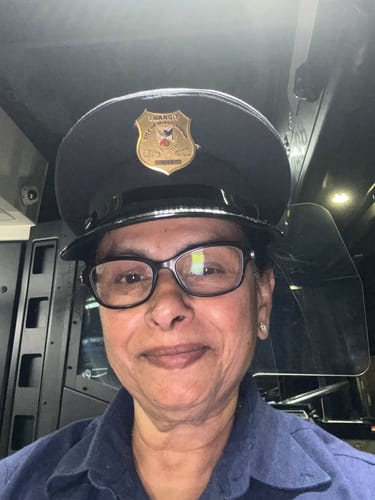 Customer photo review of Firefighter EMS Uniform Hat SC400