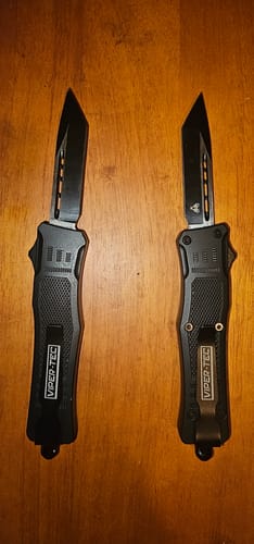 Customer photo review of Small Black Phantom D/A OTF (Multiple Blade Styles Available)