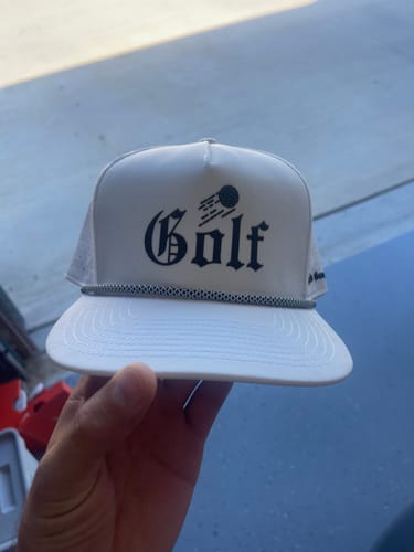 Customer photo review of Golf Glove - White/Black