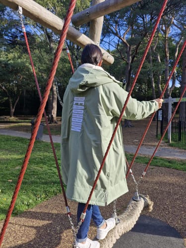 Customer photo review of BEACHBUM BROBE - MINT GREEN