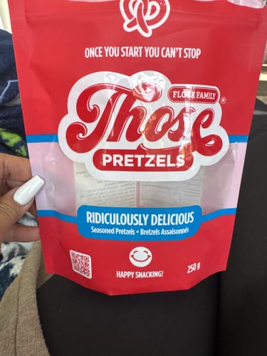 Customer photo review of Local Premium Seasoned Pretzels