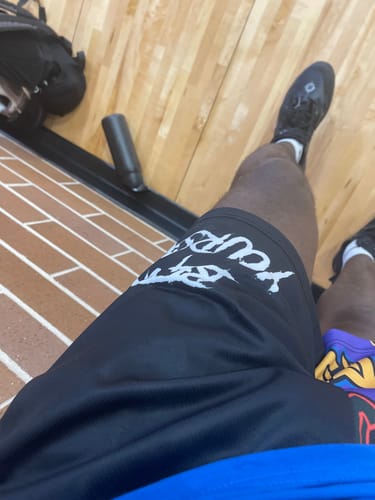Customer photo review of MJM Custom Print Shorts