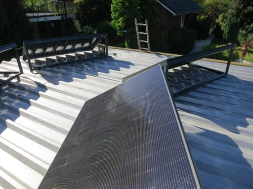 Customer photo review of Sicatron 2000W Balkonkraftwerk - 4x Jolywood 500W Bifazial - Hoymiles HMS-1600-4T