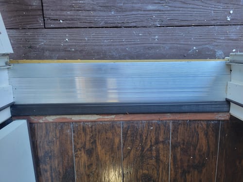 Customer photo review of Threshold Extender (10" to 36" Width)